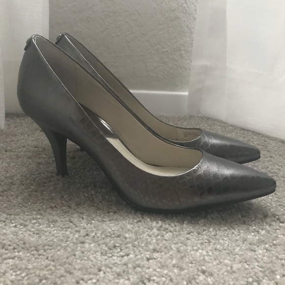 michael kors gunmetal shoes